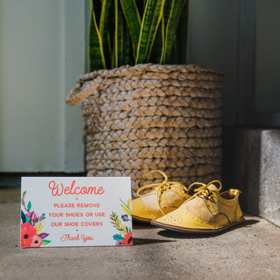 Shoe Signs & Booties - All Things Real Estate