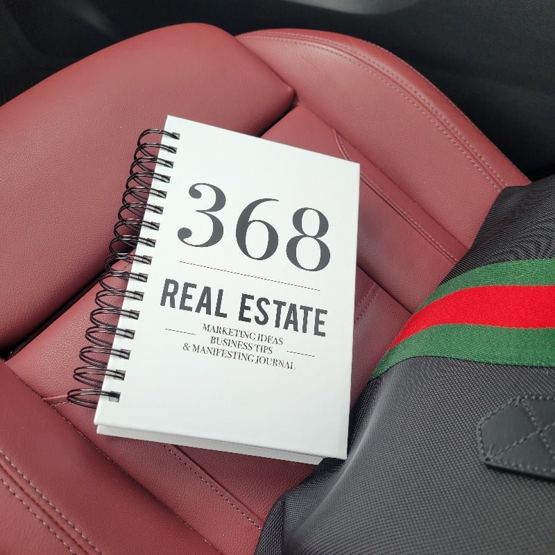 368 Real Estate Marketing Ideas, Business Tips & Manifesting Journal - All Things Real Estate