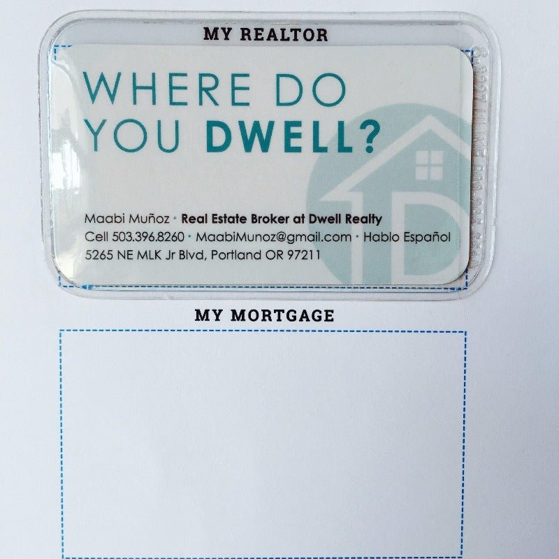 Adhesive Business Card Holder - All Things Real Estate
