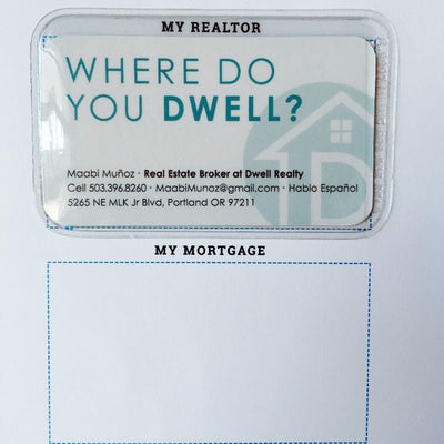 Adhesive Business Card Holder - All Things Real Estate