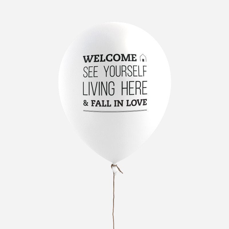 Balloons - Welcome, Fall In Love - All Things Real Estate