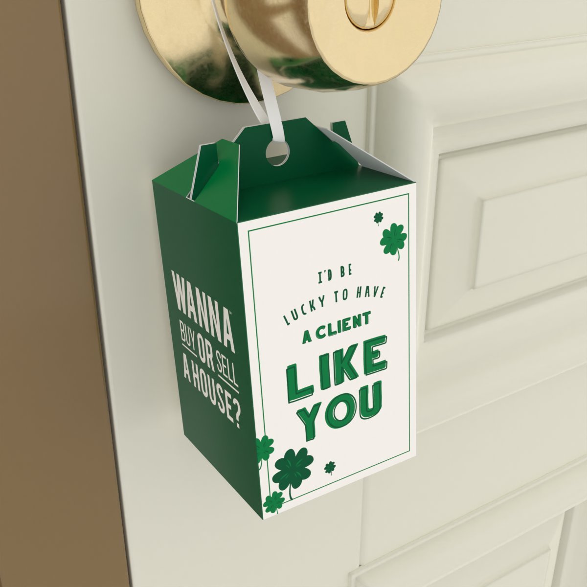Candy Cartons - St. Patrick's Day - Lucky to have a Client Like You - All Things Real Estate