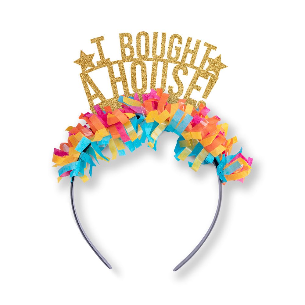 Celebration Headband - I Bought A House! - All Things Real Estate