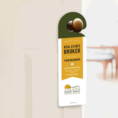Custom Paper Door Hangers - All Things Real Estate