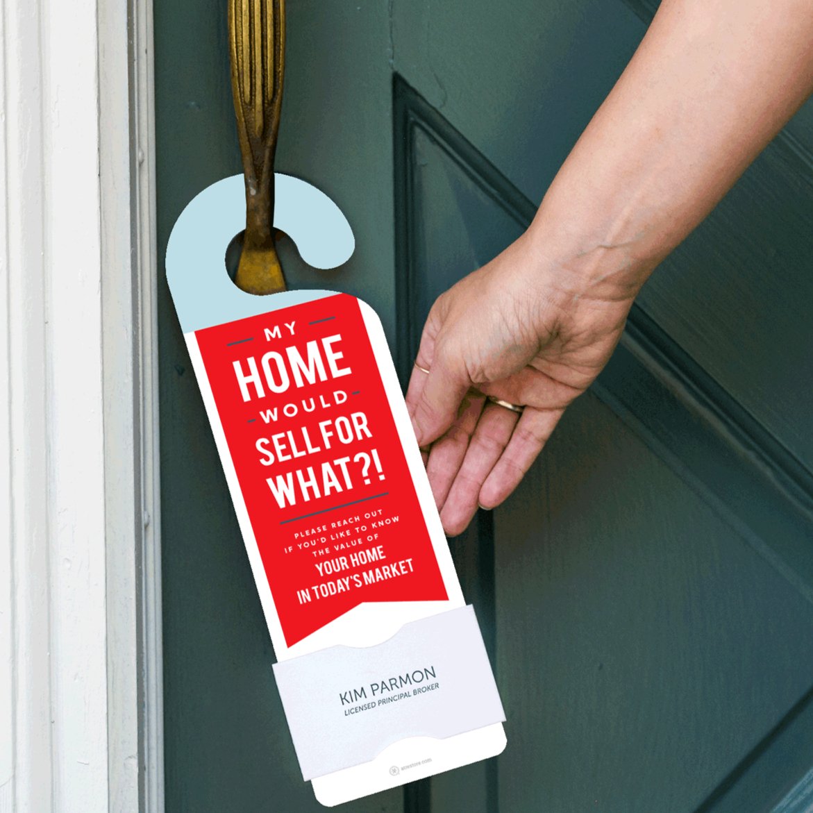 Door Hanger - Home Worth No.1 - All Things Real Estate