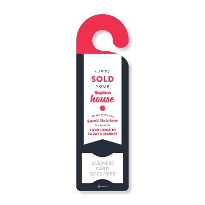 Door Hanger - Just Sold No.1 - All Things Real Estate