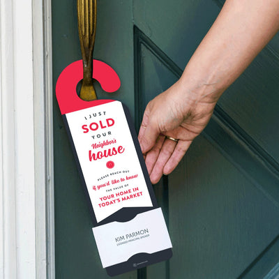 Door Hanger - Just Sold No.1 - All Things Real Estate