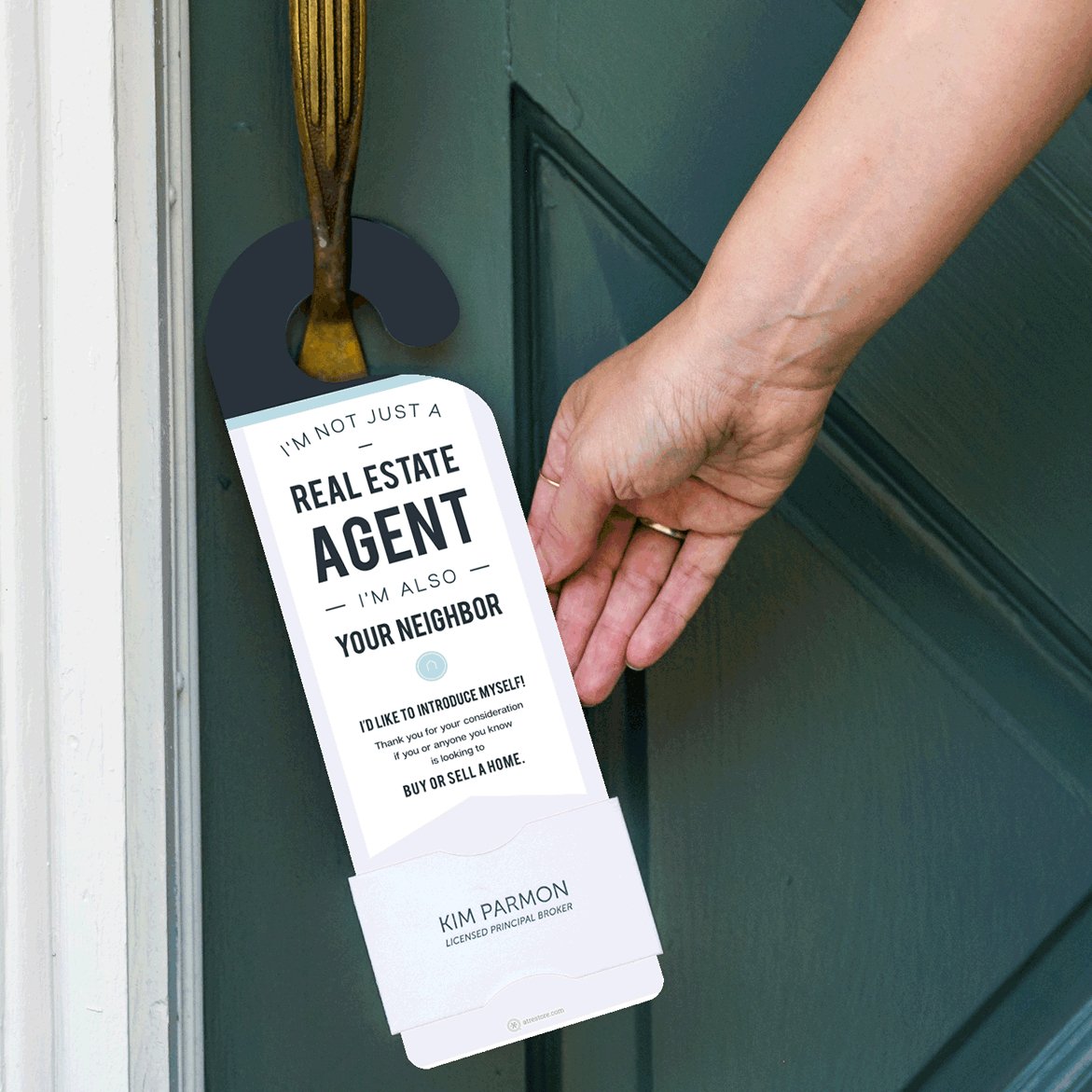 Door Hanger - Neighborhood Agent No.1 - All Things Real Estate