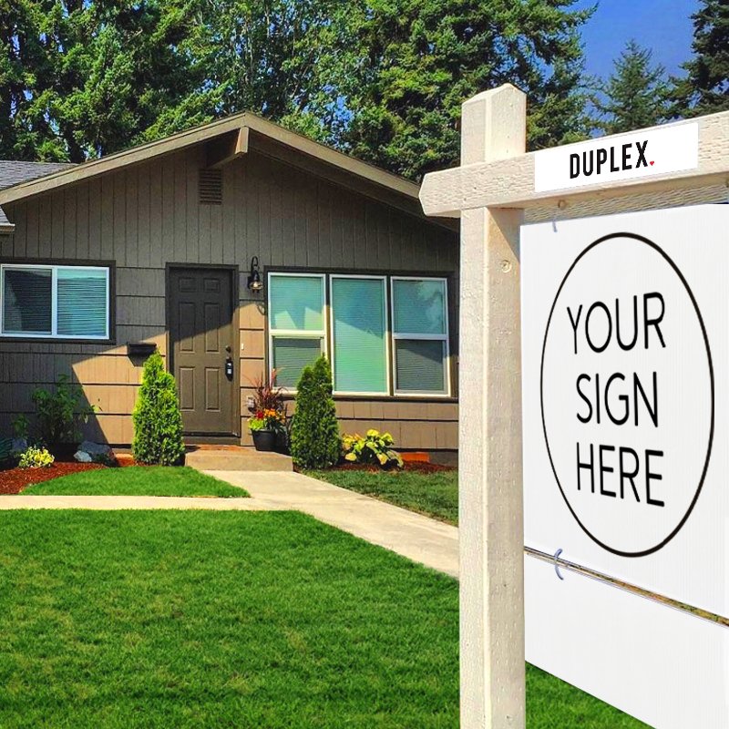 Duplex - Script & Bold (sticker) - All Things Real Estate