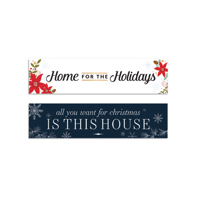 Holiday Sign Rider Bundle - All Things Real Estate