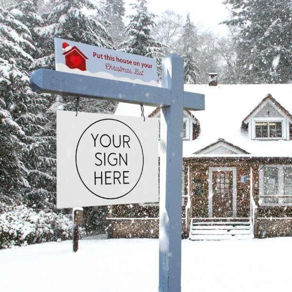 Holiday Sign - Wish List - All Things Real Estate
