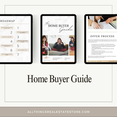 Home Buyer Guide - Canva Editable Template - All Things Real Estate