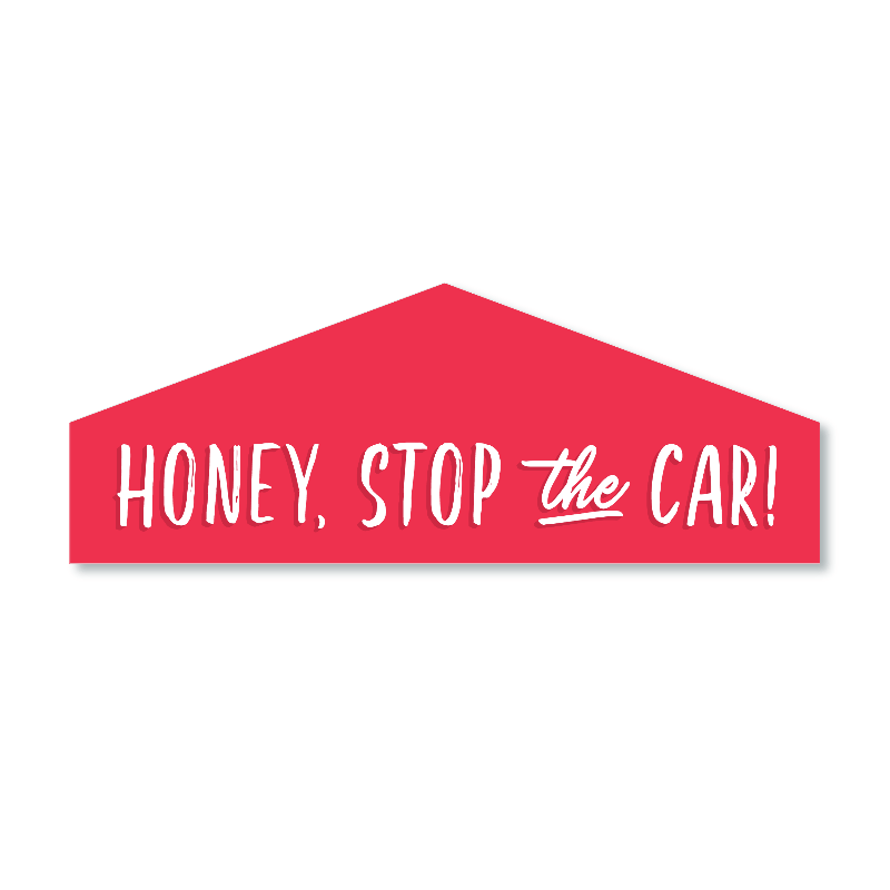 Honey Stop the Car! (Red Orange) - Roof Shape - All Things Real Estate