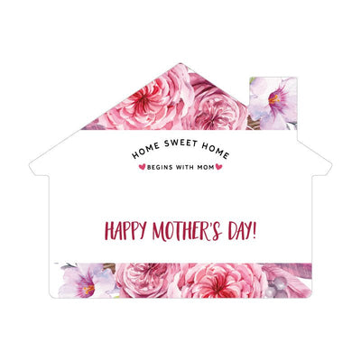 House-Shaped Notecards - Home Sweet Home begins with Mom - All Things Real Estate