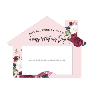 House-Shaped Notecards - Just Dropping by to Say Happy Mother's Day! - All Things Real Estate