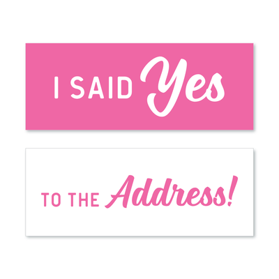 I Said Yes to the Address! - Testimonial Prop™ - Bright - All Things Real Estate