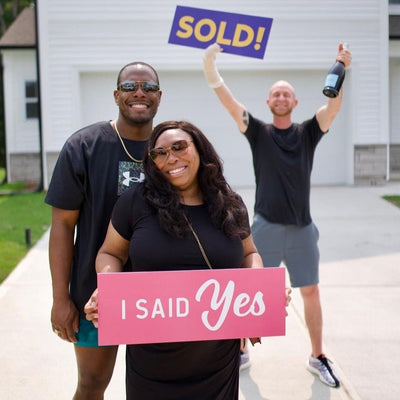 I Said Yes to the Address! - Testimonial Prop™ - Bright - All Things Real Estate