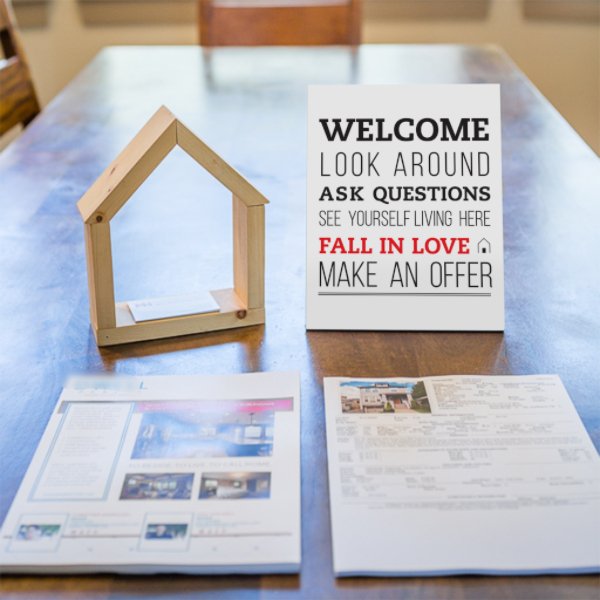 Listing Welcome Sign - No.1 - All Things Real Estate