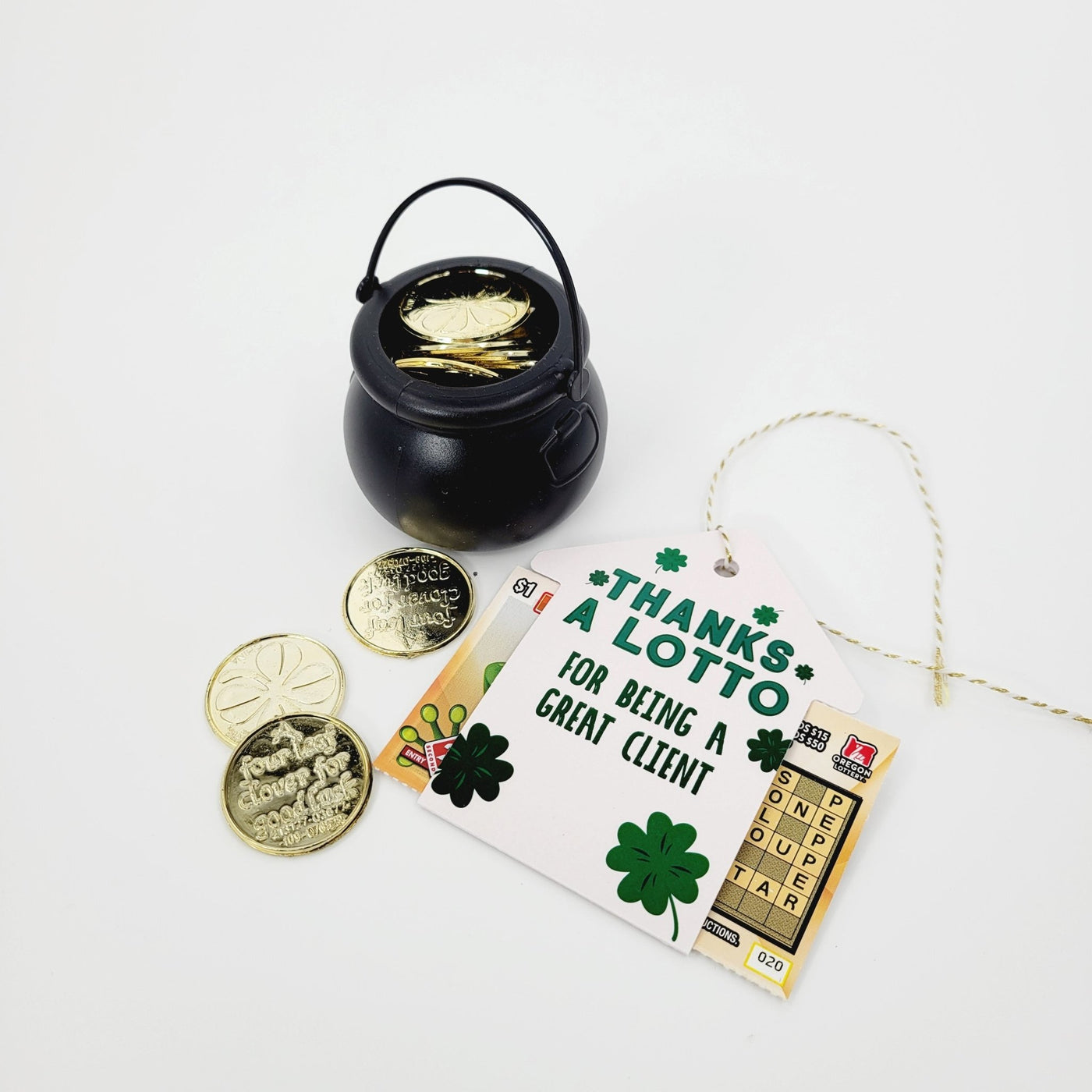 Lottery Ticket Holder - St. Patrick's Day - Thanks a Lotto - All Things Real Estate