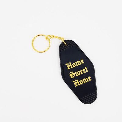 Motel Keychain - Home Sweet Home - Olde English - All Things Real Estate