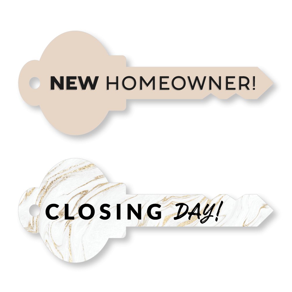 New Homeowner / Closing Day! - Key Testimonial Prop™ - All Things Real Estate
