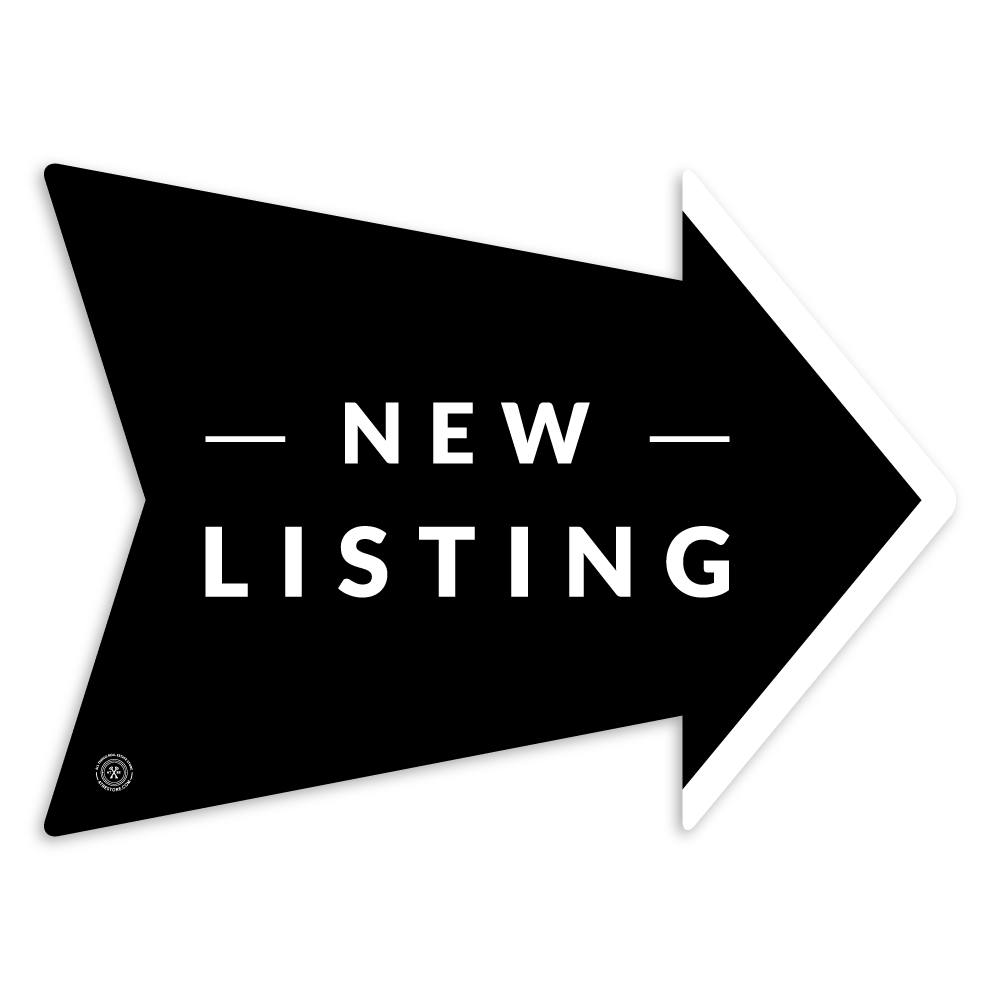 New Listing - Minimal Arrow - All Things Real Estate