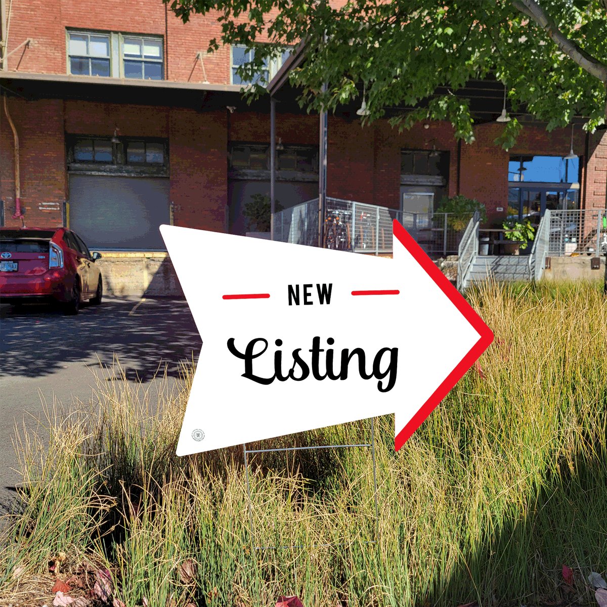 New Listing - Script & Bold Arrow - All Things Real Estate