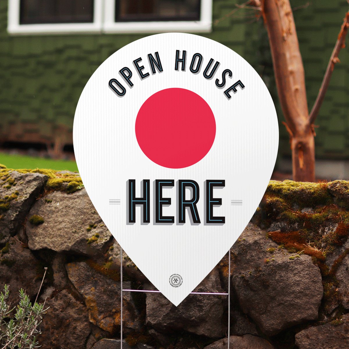 Open House Here - Map Pin - All Things Real Estate