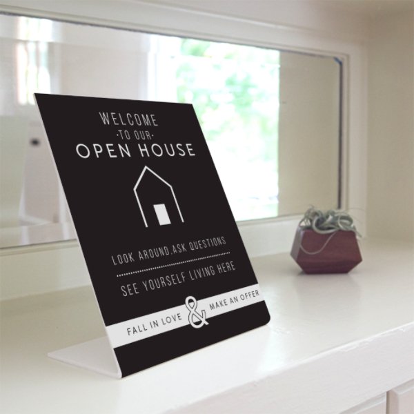 Open House Welcome Sign - No.6 - All Things Real Estate