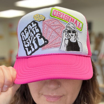Patch Foam Trucker Hat - Real Estate Life - T. Swift - All Things Real Estate