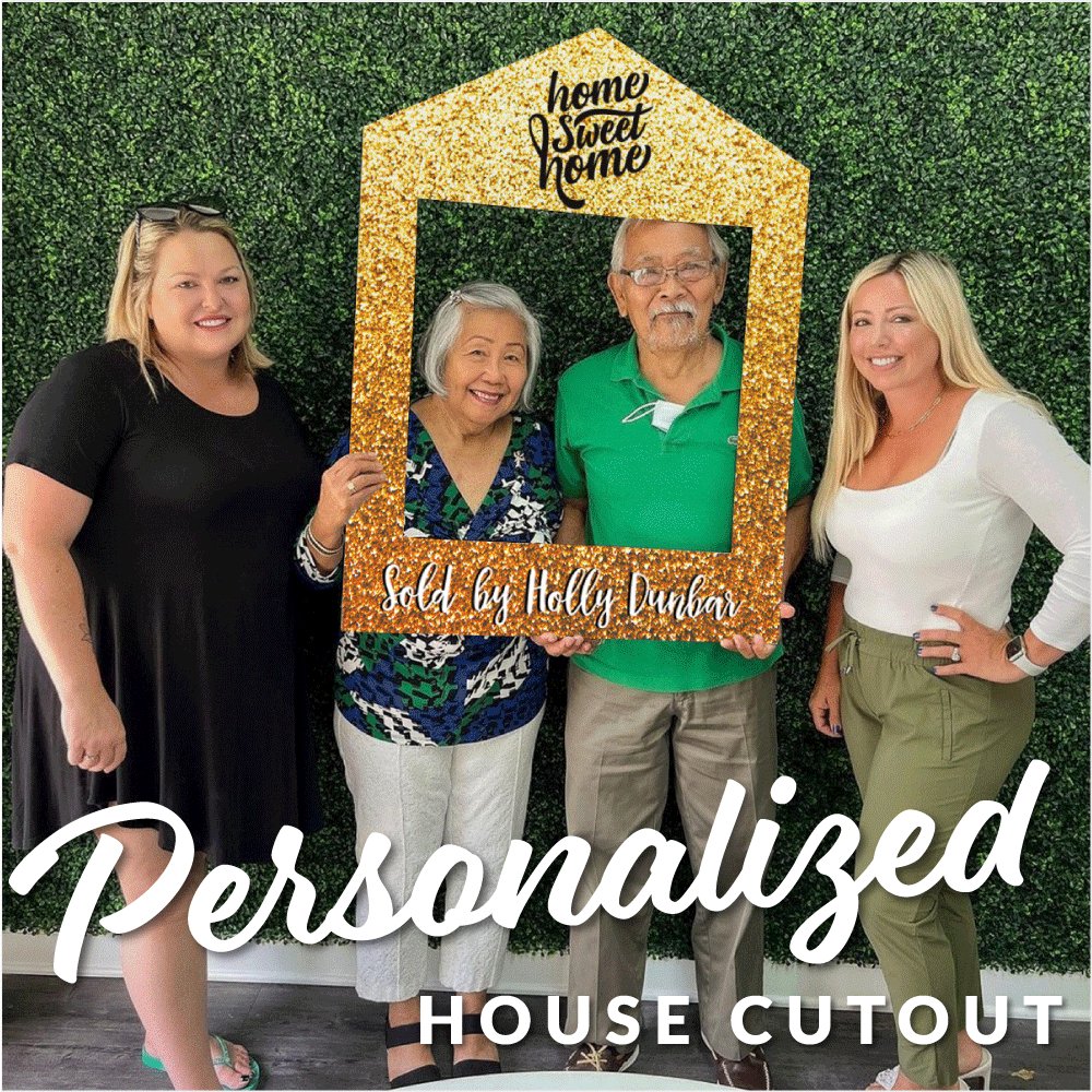 Personalized House Cutout - All Things Real Estate