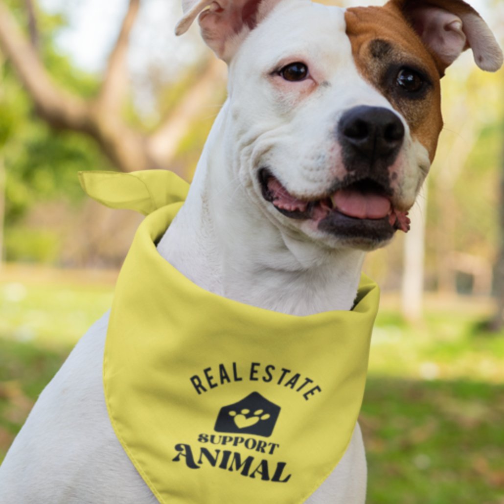 Pet Bandana - Real Estate Support Animal - All Things Real Estate