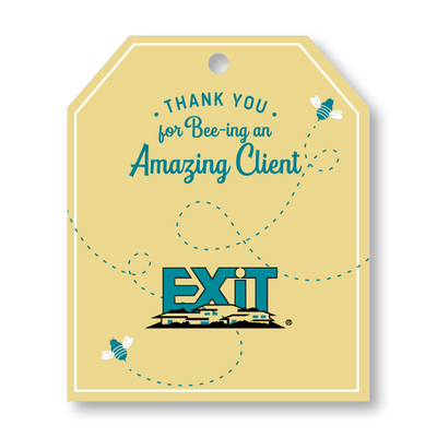 Pop-By Gift Tags - EXIT REALTY - Amazing Client - All Things Real Estate