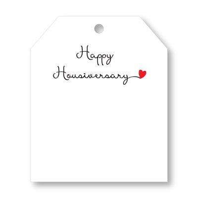 Pop-By Gift Tags -Happy Housiversary-Cursive - All Things Real Estate