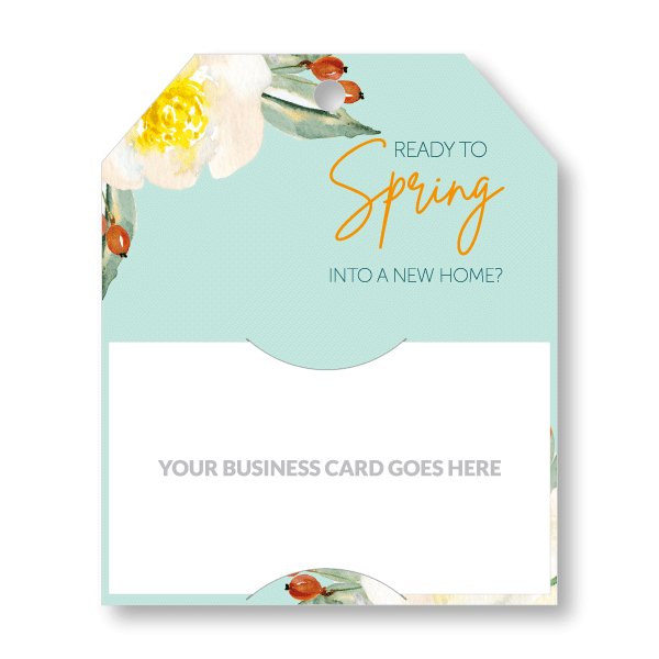 Pop-By Gift Tags - Spring into a new home - All Things Real Estate