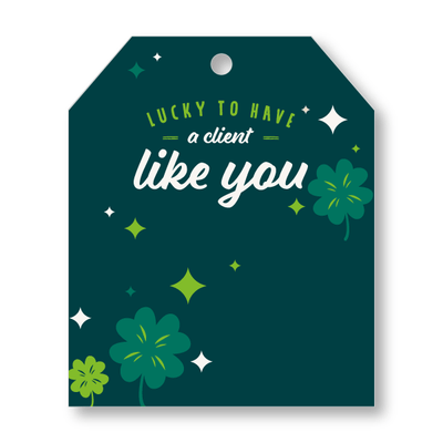 Pop-By Gift Tags - St. Patrick's Day - Lucky in Green - All Things Real Estate