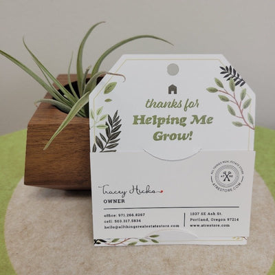 Pop-By Gift Tags -Thanks for Helping Me Grow - All Things Real Estate