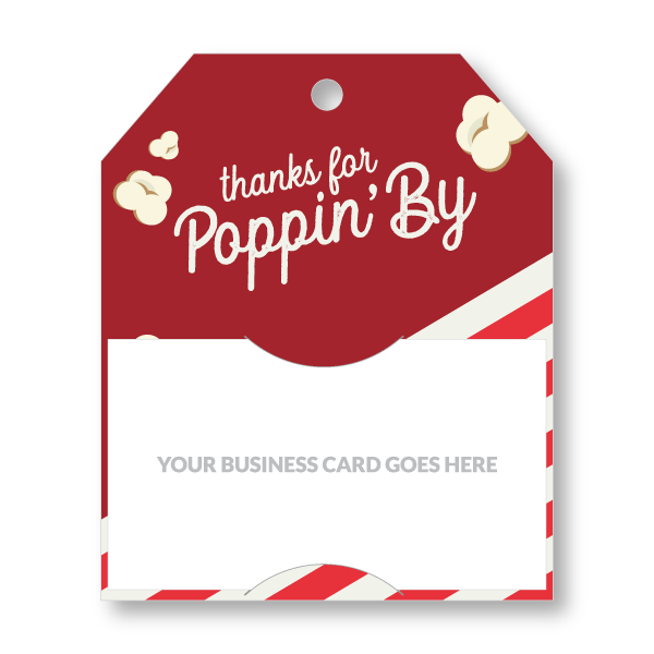 Pop-By Gift Tags - Thanks for Poppin' by - All Things Real Estate