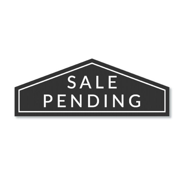 Sale Pending (minimal)- Roof Shape - All Things Real Estate