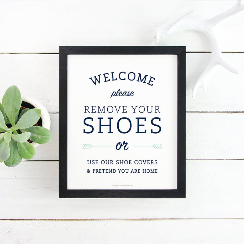 Shoe Sign No.2 - Downloadable - All Things Real Estate