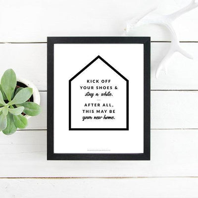 Shoe Sign No.6 - Downloadable - All Things Real Estate