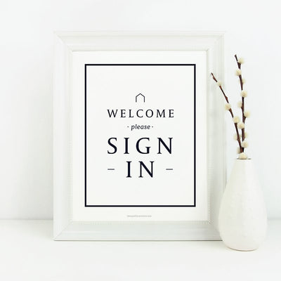 Sign In Sign No.3 - Downloadable - All Things Real Estate