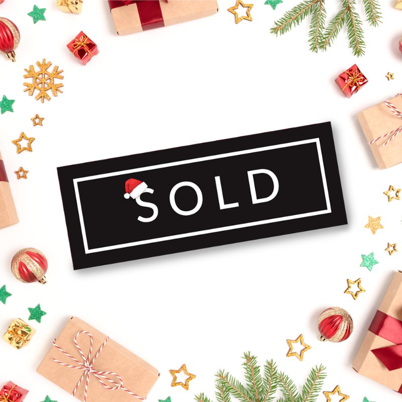 Sold / Home For The Holidays - Holiday 9x24 Testimonial Prop™ - All Things Real Estate