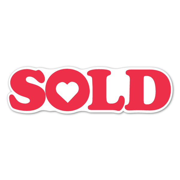 Sold -Red Heart- Bubble Testimonial Prop™ - All Things Real Estate