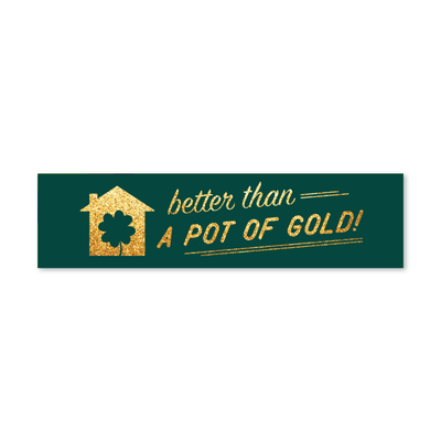 St. Patrick's Day - Gold - All Things Real Estate