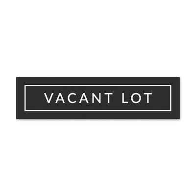 Vacant Lot - Minimal - All Things Real Estate