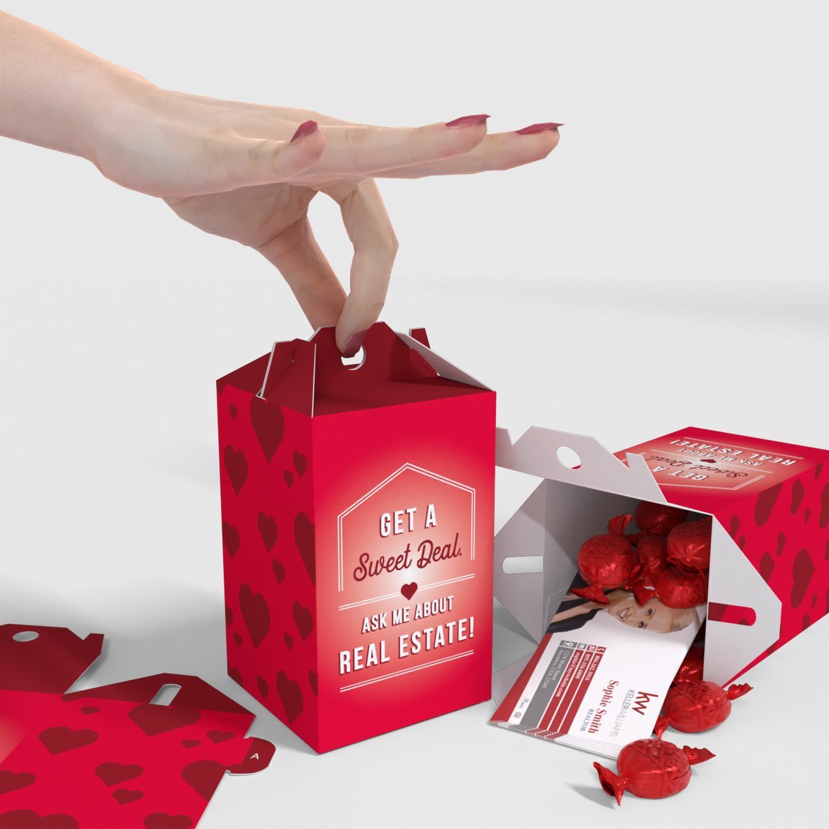 Valentine Candy Cartons - Multi Pack - All Things Real Estate