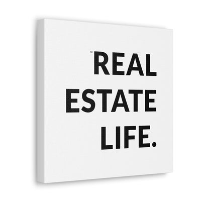 Wall Canvas - Real Estate Life. No.1 - All Things Real Estate