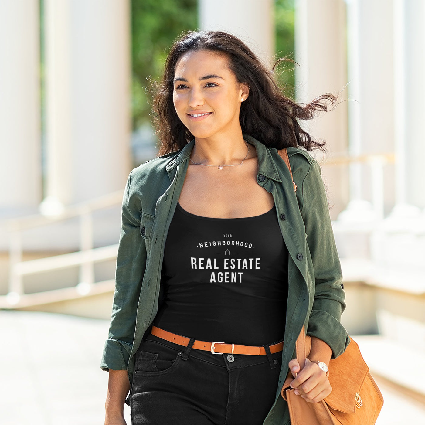 Women's Slouchy Tank - Your Neighborhood Real Estate Agent - All Things Real Estate
