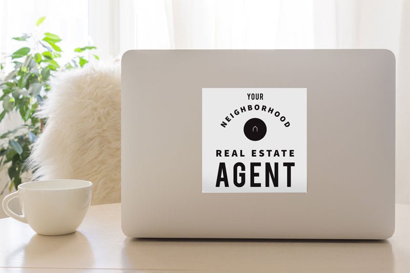 Your Neighborhood Real Estate Agent (5x5) - Decal - All Things Real Estate